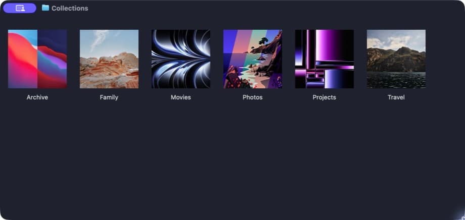 Real Finder window with thumbnail covers applied to folders